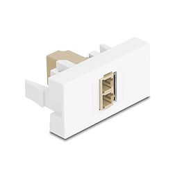 Delock Easy 45 Modul LC Duplex anya LC Duplex anya fehér/bézs (90840)