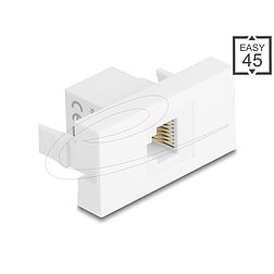 Delock Easy 45 Modul RJ12 jack - RJ12 jack UTP fehér (90898)