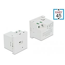 Delock Easy 45 USB töltő port modul 1 x USB Type-C PD csatlakozó felülettel (81312)