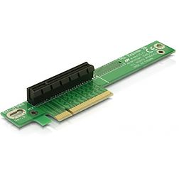 Delock emelő kártya PCI Express, x8, 90 -ban elforgatott, balos (89104)
