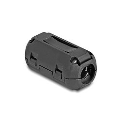 Delock Ferrit mag / ferrit gyűrű kábel körbevételére 9 mm 2 db., fekete színű (80946)