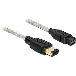 Delock FireWire kábel 2,0m 9t/6t (82596)