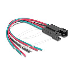 Delock Foglalat 22 mm-es 6 tűs Nyomó Gomb vagy Kapcsoló (90791)