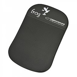 Esperanza Frog csúszásmentes autós telefon alátét, fekete (EF101K)