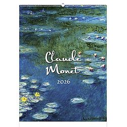 Falinaptár 2026 TOPTIMER T096 420x560mm álló Claude Monet