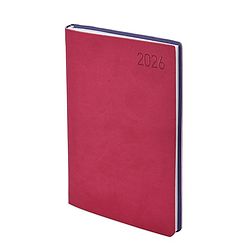 Határidőnapló 2026 TOPTIMER Madeira M021 A/5 napi fehér lapos rózsa-lila