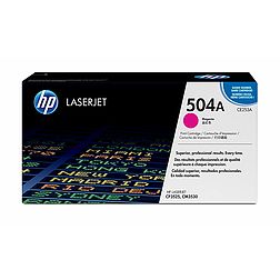 HP CE253A No.504A Magenta lézertoner eredeti 7K