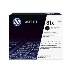 HP CF281X No.81X Black lézertoner eredeti 25K