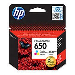 HP CZ102AE No.650 Color tintapatron eredeti