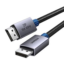 Kábel DisplayPort Ugreen DP131, 16K 60Hz, 80 Gbps, 1m (55567)