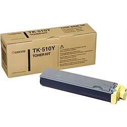 Kyocera TK-510Y lézertoner eredeti Yellow 8K 1T02F3AEU0 / megszűnő