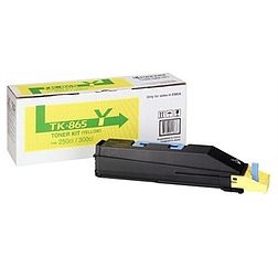 Kyocera TK-865Y lézertoner eredeti Yellow 12K 1T02JZAEU0