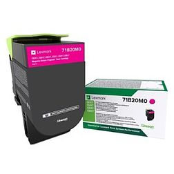 Lexmark CS317 Magenta lézertoner eredeti 2,3K 71B20M0