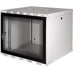 Logilink 19" Wallmount SOHO Box 9U 540*400, grey, flatpack (W09A40G)