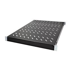 Logilink Állítható polc 19"-os szekrényekhez 1000 mm mélységgel, fekete (SF1000B)