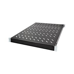 Logilink Állítható polc 19"-os szekrényekhez 800 mm mélységgel, fekete (SF0800B)