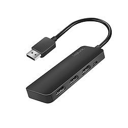 Logilink DisplayPort elosztó, 1x3 port, 1x DP - 3x HDMI, 4K/60 Hz, HDCP, MST (CV0146)