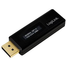 LogiLink DisplayPort teszter EDID információkhoz hosszabbító kábellel (CV0112)