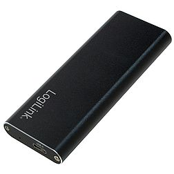 LogiLink External HDD enclosure, M.2 SATA, USB 3.1 Gen2 (UA0314)
