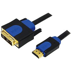 Logilink HDMI 1.3 / DVI Cable, black, 3m (CHB3103)