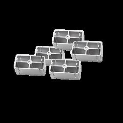 Logilink Kábelcsatorna, rugalmas, 800 x 68 mm, 5 további csatlakozás (KAB0065AC)