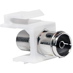 Logilink Keystone Coupler IEC female > F-Type female (NK0020)