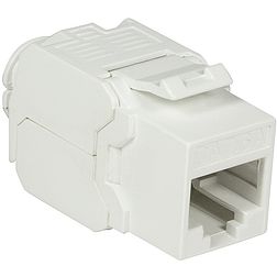Logilink Keystone Jack Cat.6A UTP EconLine Toolless, white (NK4004)