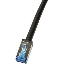 Logilink Outdoor PE Patch Cable CAT.6A S/FTP, black, 1.0m (CQ7033S)