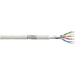 LogiLink Patch Cable SF/UTP Cat.5e CCA EconLine PVC grey 100m (CPV0017)