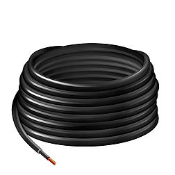 Logilink Szolár beépítési kábel, H1Z2Z2-K, 6 mm2, CU, fekete, 25 m (PHC0200)