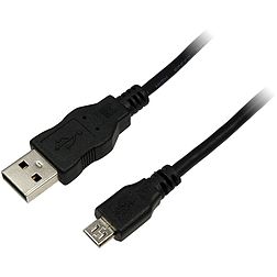 LogiLink USB 2.0 A - Micro USB-B kábel, 0.6 m (CU0057)