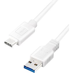 Logilink USB 3.2 Gen 1x1 Cable, USB AM to USB-C M, white, 1.5m (CU0175)