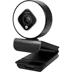 Logilink Webcam, LL1 Stream, USB 2.0, HD 1920x1080, 76 degree, black (UA0384)