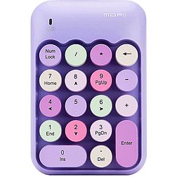 MOFII vezeték nélküli numerikus billentyűzet (ANGOL) X910 lila (X910 Purple)