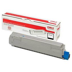Oki C532 C542 Black lézertoner eredeti 1,5K 46490404