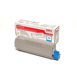 Oki C5600 C5700 lézertoner eredeti Cyan 2K 43381907