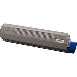 Oki C801 C821 lézertoner eredeti Yellow 7,3K 44643001