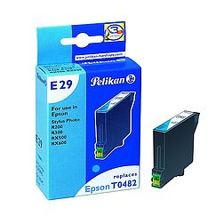 Pelikan Epson T0482 Cyan tintapatron 13ml 343895 Gr. 1004
