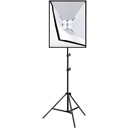 Puluz Stúdió készlet Softbox LED 50x70cm, állvány, LED izzók 4 db PU5071EU