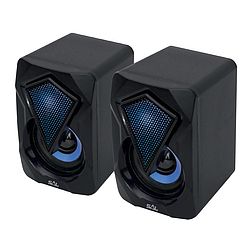 SAL PCS 230 multimédia hangszórópár, 2x3 W, RGB LED effekt, AUX, BT, USB tápkábel