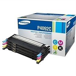 Samsung CLT-P4092C lézertoner Multipack Bk,C,M,Y (K4092S + C4092S + M4092S + Y4092S) eredeti Bk 1,5K CMY 1K (SU392A)
