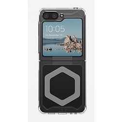 UAG Plyo Pro tok mágneses modullal Samsung Galaxy Flip 5-höz - átlátszó-szürke