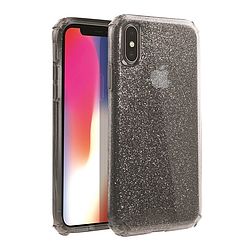 UNIQ Clarion Tinsel iPhone Xs Max czarny/vapour füst