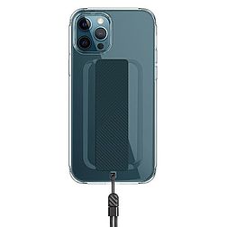 UNIQ Etui Heldro iPhone 12 Pro Max 6,7" przezroczysty/clear Antimikrobiális