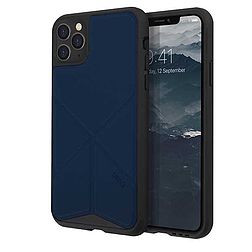 UNIQ etui Transforma iPhone 11 Pro Max niebieski/navy párduc