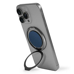 Uniq Gripfit 360 mágneses tartó és kihajtható állvány mágneses tartó kék/zafírkék