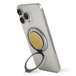 Uniq Gripfit 360 mágneses tartó és kihajtható állvány mágneses tartó sárga/kanárisárga