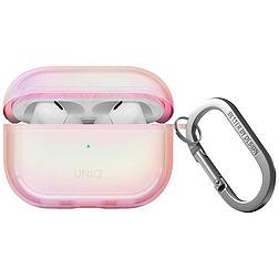 Uniq Iridescia AirPods Pro 2 fültok - holografikus rózsaszín