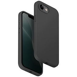Uniq Lino Magclick töltőtok iPhone 16e-hez - szürke