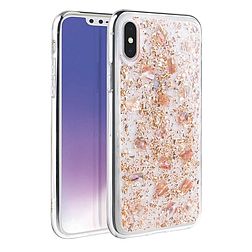 UNIQ Lumence Clear iPhone Xs Max różowo-złoty/Rosedale rose gold